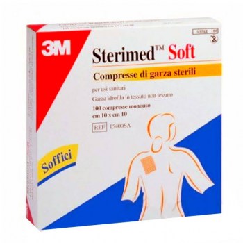 3m nexcare sterimed soft gasa esteril tejido sin tejer 10 cm x 10 cm 100 u