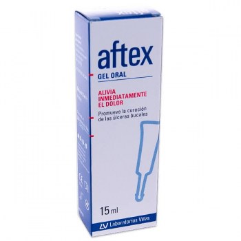 aftex gel oral 15 ml