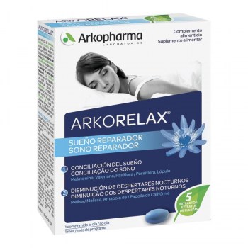 arkopharma arkorelax sueno 30 comprimidos