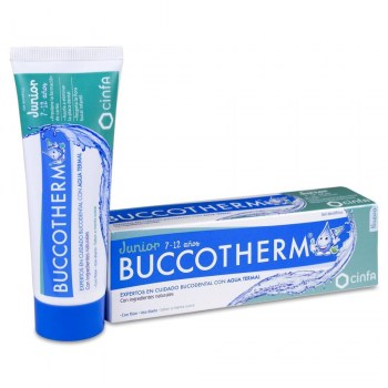 buccotherm junior gel dentrifico 7 12 anos 50 ml