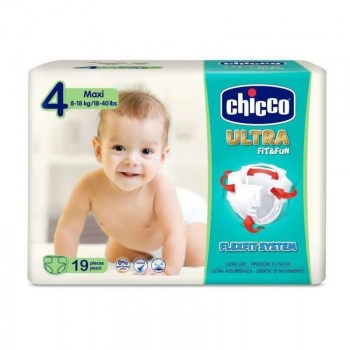 chicco panales maxi fitfun 4 8 18 kg 19 ud