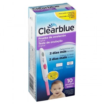 clearblue digit test ovulacion 10ct