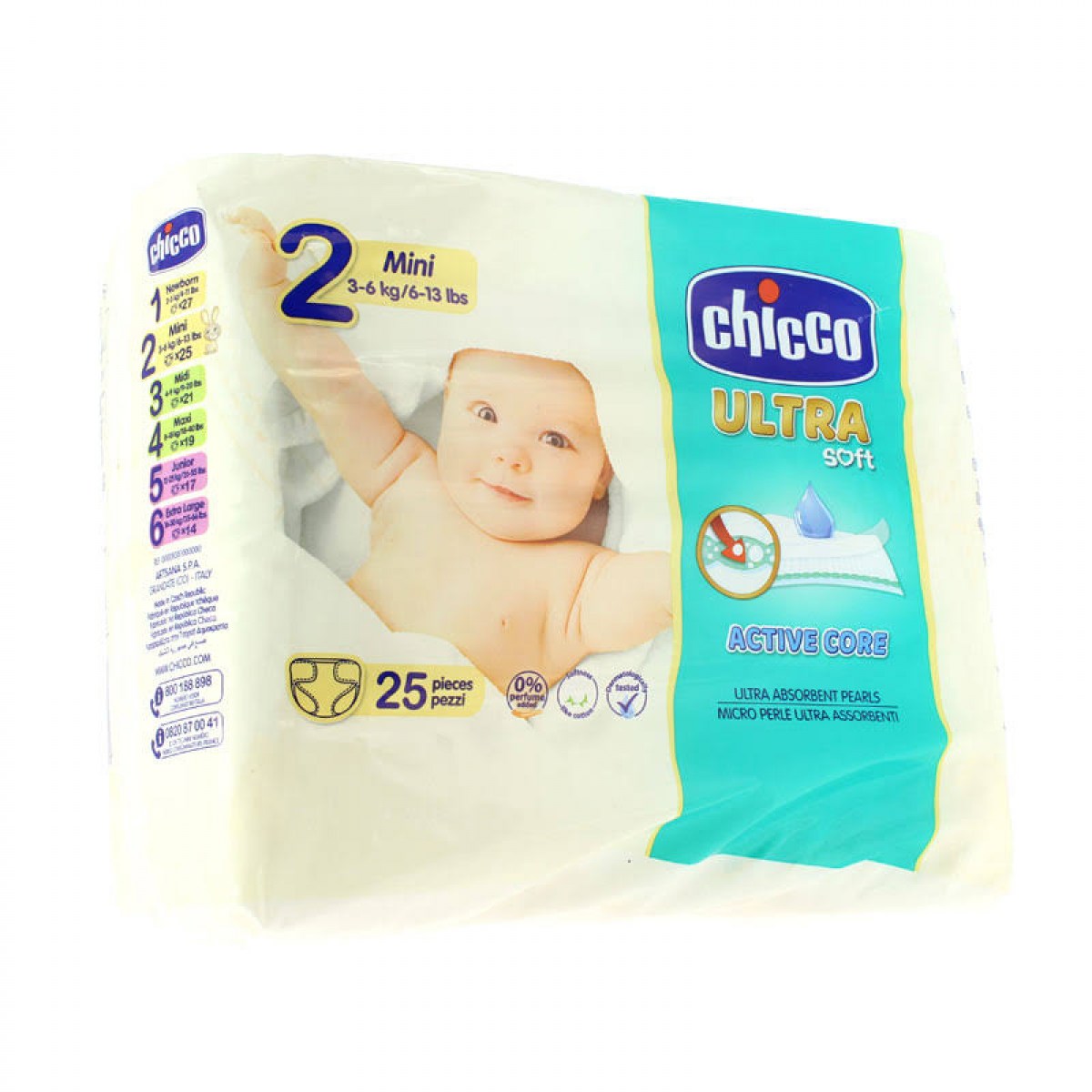 panales dry fit mini chicco 3 6