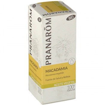 pranarom macadamia aceite vegetal bio 50 ml