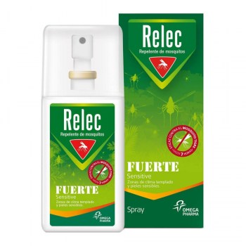 relec fuerte sensitive spray repelente mosquitos 75 ml