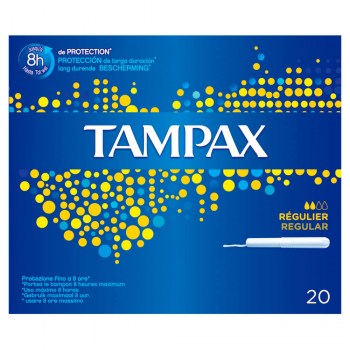 tampones tampax regular 20 und